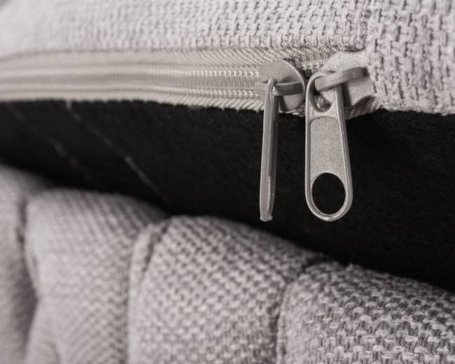 Стул барный DOBRIN LEON, серая ткань (LAR 275-17)