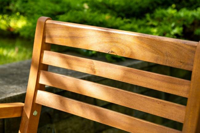 Кофейный комплект из акации KARO с высоким столом  Joygarden