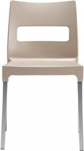 Стул пластиковый Maxi Diva тортора 500х530х840 мм