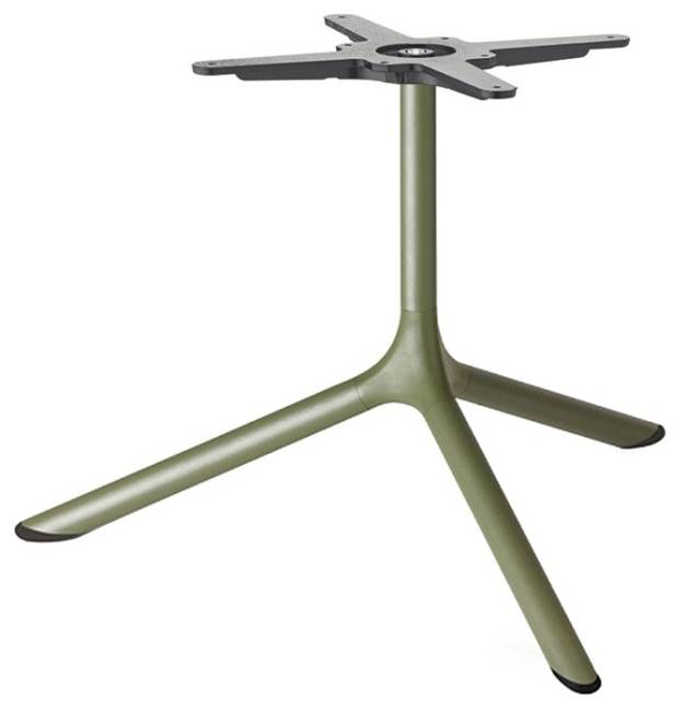 Подстолье металлическое Tripe Maxi оливковый Ø790х500 мм