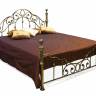 Кровать металлическая VICTORIA цвет: Античная медь (Antique Brass)