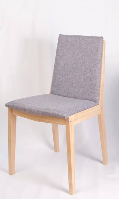 Стул Твит, Натуральное дерево/Серый