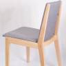 Стул Твит, Натуральное дерево/Серый