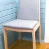 Стул Твит, Натуральное дерево/Серый