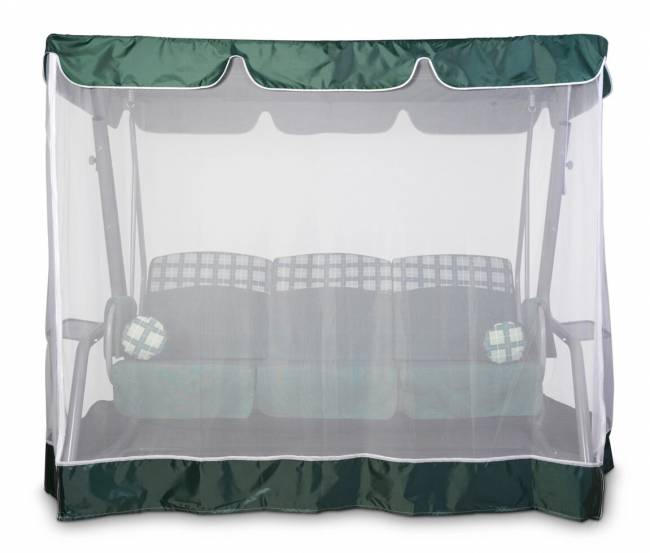 Тент-крыша + москитная сетка Палермо Премиум 240х144х180, зеленый Тент-крыша + москитная сетка Палермо Премиум 240х144х180, зеленый