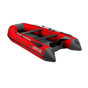 Лодка Алтай А340 надувное дно, красный/серый (модель A-S340AS) Тонар