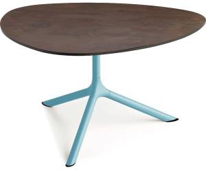 Столик ламинированный кофейный Tripe Maxi голубой, кортен 830х830х510 мм