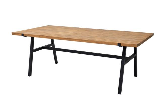 Обеденный стол из алюминия АЛЬТО 200 см