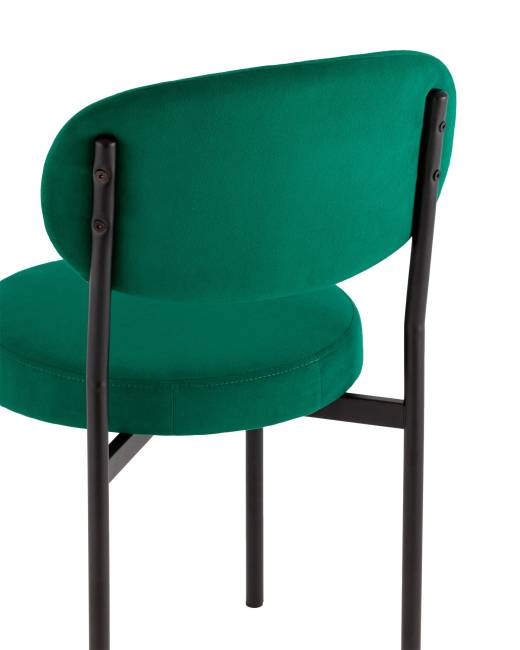 Стул Бриф DD велюр зелёный