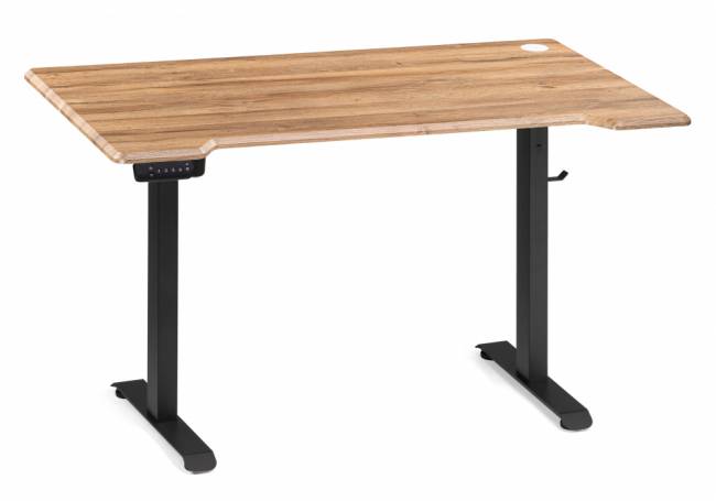 Маркос с механизмом подъема 140х80х75 дуб вотан / черный