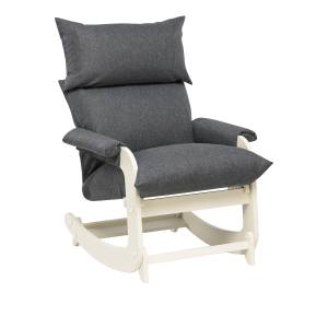 Кресло-трансформер Leset Флекси Слоновая кость Malmo 95 (темно-серый)