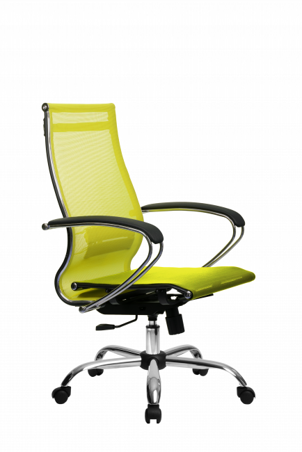 Кресло МЕТТА-9(MPRU)/подл.131/осн.003, лайм/лайм