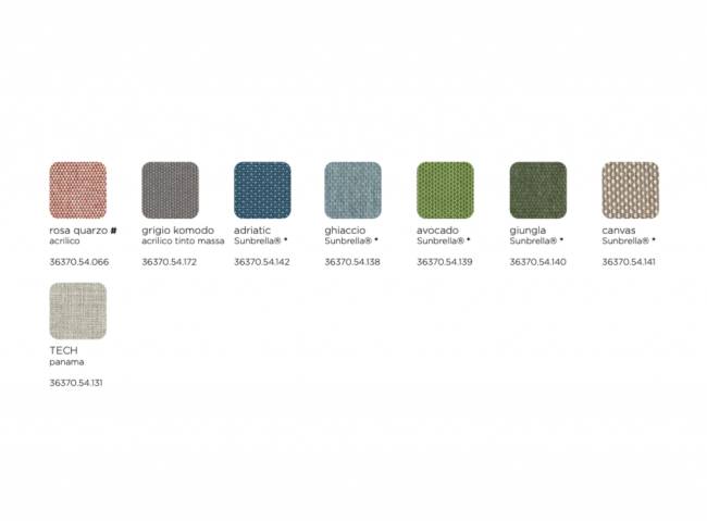 Подушка на спинку для углового модуля Komodo холст 450х580х220 мм