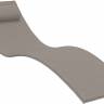 Подушка-подголовник для шезлонга Slim светло-коричневый 410х230х50 мм