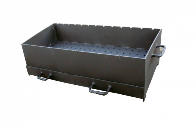 Мангал с печкой дачный ММ-20