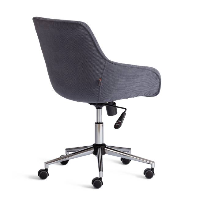 Кресло DUBLIN хром вельвет, графит графит вельвет