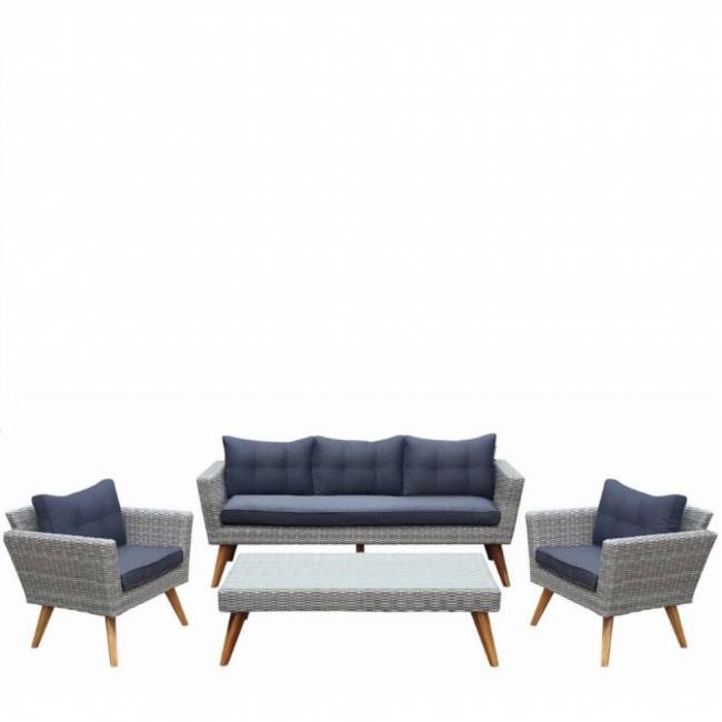 Комплект мебели с диванами AFM-605G, серый