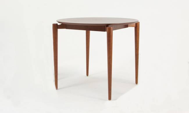 Стол Pawook К 90 орех со стульями Франк ПМ орех/графит рогожка