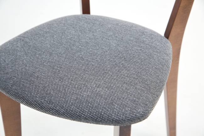 Стол Pawook К 90 орех со стульями Франк ПМ орех/графит рогожка