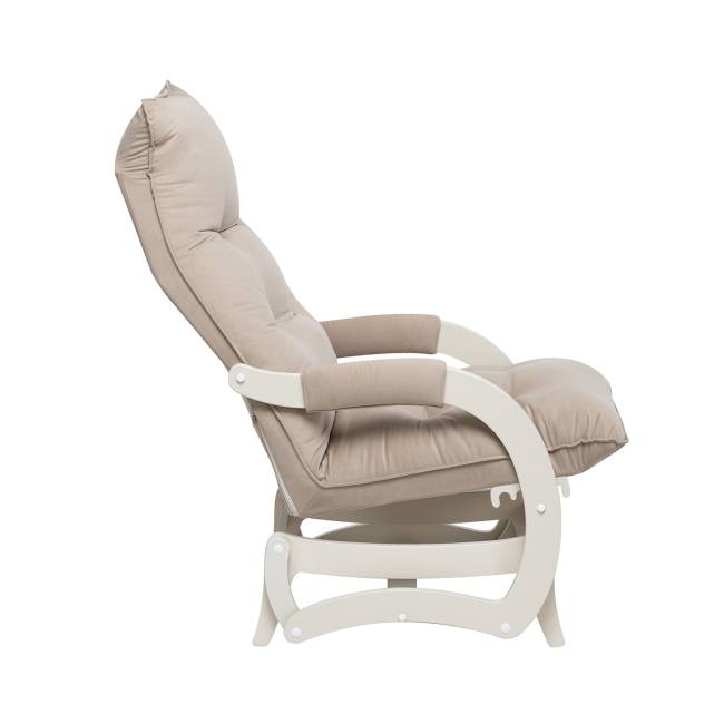 Кресло-маятник Leset Луно Слоновая кость V18 бежевый