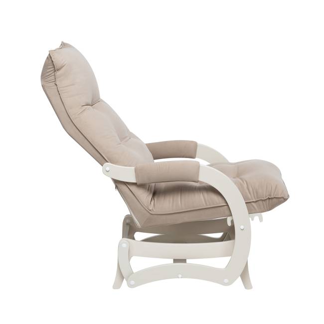 Кресло-маятник Leset Луно Слоновая кость V18 бежевый