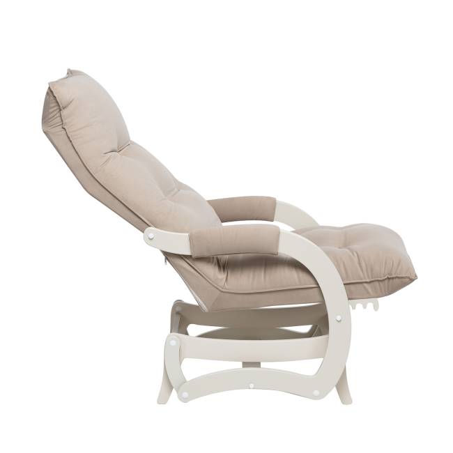 Кресло-маятник Leset Луно Слоновая кость V18 бежевый