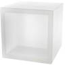 Куб открытый пластиковый светящийся Open Cube 45 Lighting LED белый 430х430х430 мм Куб открытый пластиковый светящийся Open Cube 45 Lighting LED белый 430х430х430 мм