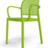 Кресло пластиковое Panama B зеленый 580х570х830 мм
