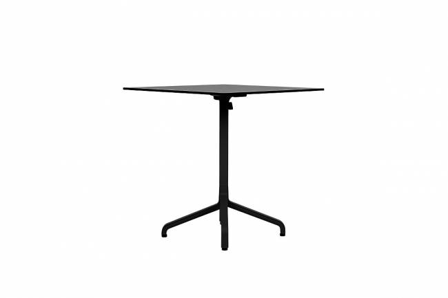 Стол складной квадратный Frasca Mini 70*70, антрацит (база + столешница)