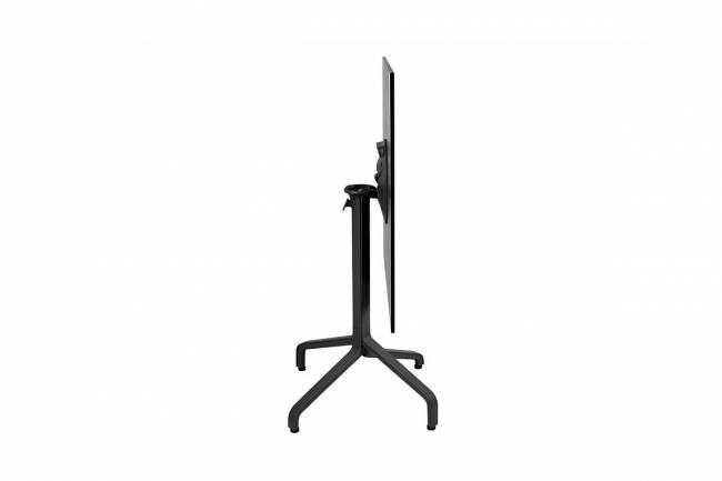 Стол складной квадратный Frasca Mini 70*70, антрацит (база + столешница)