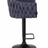 Стул барный DOBRIN LEON, синяя ткань (LAR-275-29)