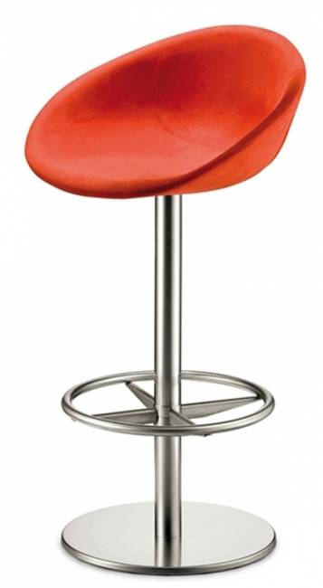 Кресло барное с обивкой Gliss 530х490х960 мм Кресло барное с обивкой Gliss 530х490х960 мм