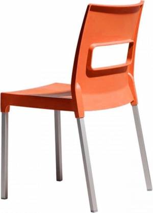 Стул пластиковый Scab Design, Maxi Diva оранжевый