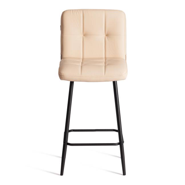 Стул полубарный Medeo/Медео экокожа, бежевый, 42х56х102см бежевый экокожа