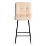 Стул полубарный Medeo/Медео экокожа, бежевый, 42х56х102см бежевый экокожа