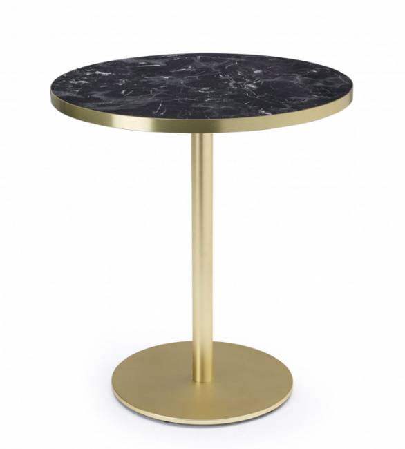 Подстолье металлическое Tiffany сатинированная латунь Ø450х730 мм