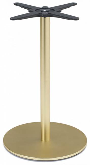 Подстолье металлическое Tiffany сатинированная латунь Ø450х730 мм