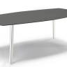 Стол ламинированный Squid алюминиевый, антрацит 2090х1080х730 мм