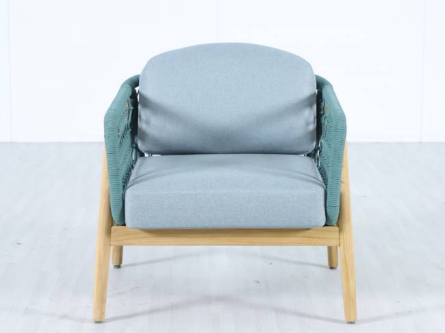 Кресло деревянное с подушками Cambria натуральный, мальмо 71х715х722 мм Кресло деревянное с подушками Cambria натуральный, мальмо 71х715х722 мм