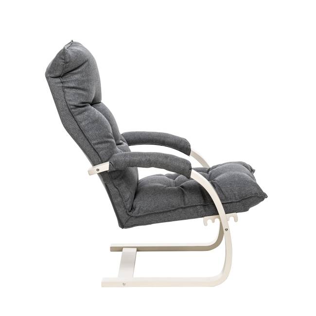 Кресло-трансформер Leset Монако Слоновая кость Malmo 95 (темно-серый)