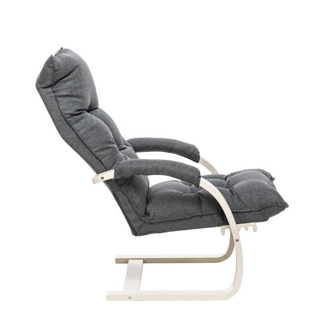 Кресло-трансформер Leset Монако Слоновая кость Malmo 95 (темно-серый)