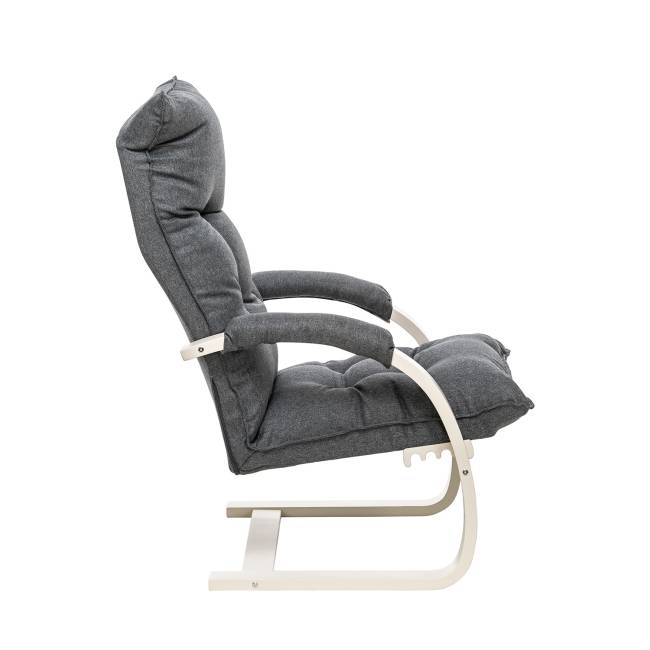 Кресло-трансформер Leset Монако Слоновая кость Malmo 95 (темно-серый)