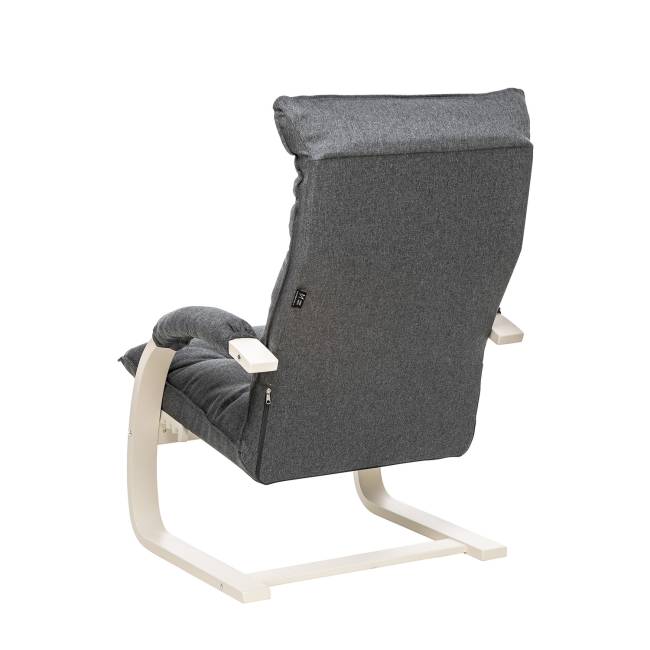 Кресло-трансформер Leset Монако Слоновая кость Malmo 95 (темно-серый)