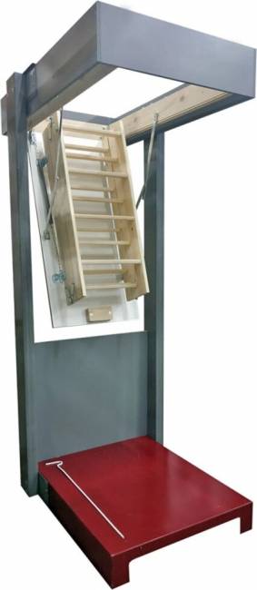 Чердачная лестница эконом 120х60х280