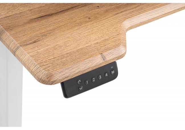 Маркос с механизмом подъема 140х80х75 белый / вотан дуб Маркос с механизмом подъема 140х80х75 белый / вотан дуб