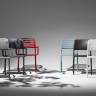 Стул пластиковый Riva Bistrot белый 490х540х830 мм