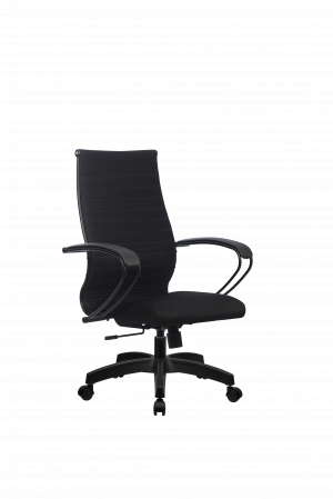 Кресло МЕТТА-19(MPRU)/подл.130/осн.001, черный