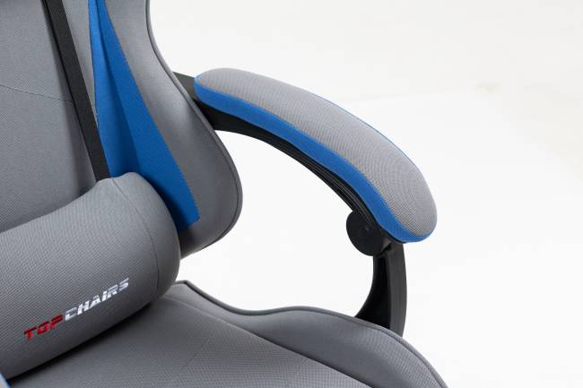 Кресло спортивное TopChairs Phantom серый