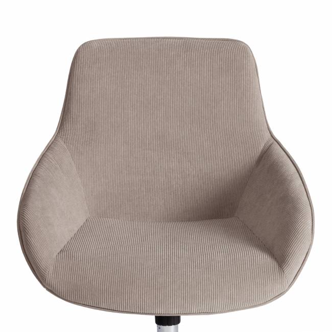 Кресло DUBLIN хром вельвет, серый серый вельвет Кресло DUBLIN хром вельвет, серый серый вельвет