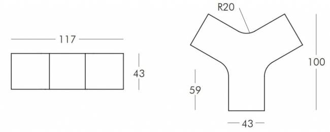 Пуф пластиковый светящийся Ypsilon Lighting IN белый 1000х1170х430 мм Пуф пластиковый светящийся Ypsilon Lighting IN белый 1000х1170х430 мм